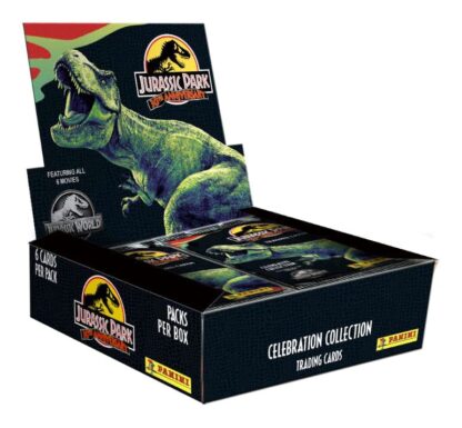 Jurassic Park 30th Anniversary Trading Cards Celebration Collection Flow Packs Display (24)