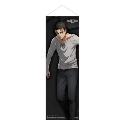 Attack on Titan Slim Wandrolle Eren Jaeger 30 x 90 cm