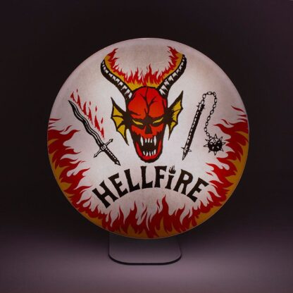 Stranger Things Lampe Hellfire Club Logo 20 cm – Bild 4