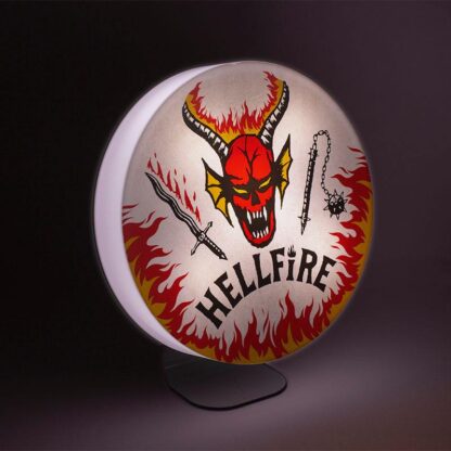 Stranger Things Lampe Hellfire Club Logo 20 cm – Bild 5