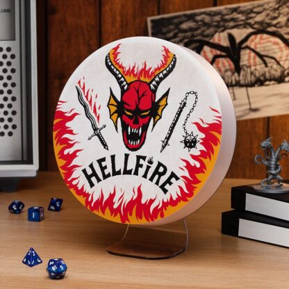 Stranger Things Lampe Hellfire Club Logo 20 cm – Bild 6