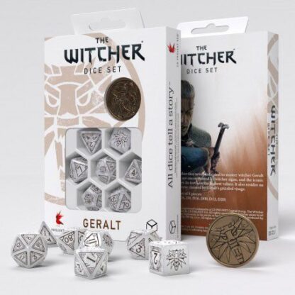 The Witcher Würfel Set Geralt The White Wolf (7) – Bild 2