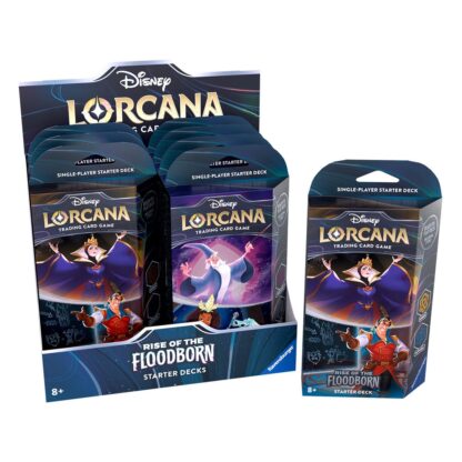 Disney Lorcana TCG Rise of the Floodborn Starter Decks Display (8) *Englische Edition* – Bild 2