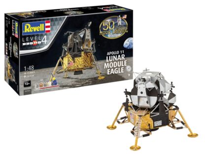 NASA Modellbausatz Geschenkset 1/48 Apollo 11 Lunar Module Eagle 14 cm – Bild 2