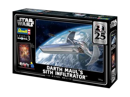 Star Wars Episode I Modellbausatz Geschenkset 1/120 Darth Maul's Sith Infiltrator 22 cm – Bild 13