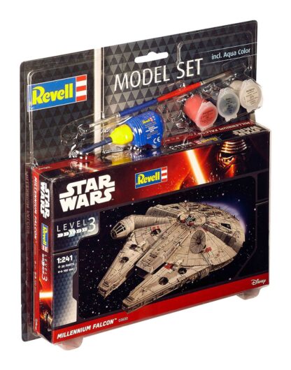 Star Wars Modellbausatz 1/241 Model Set Millennium Falcon 10 cm – Bild 4