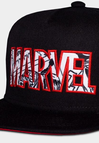 Marvel Snapback Cap Classic Comic Logo – Bild 3