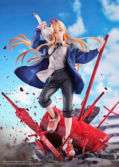 Chainsaw Man Statue 1/7 Power & Meowy 28 cm – Bild 10