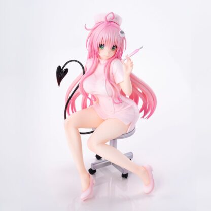 To Love-Ru Darkness Statue PVC Lara Satalin Deviluke Nurse Cos 26 cm – Bild 7