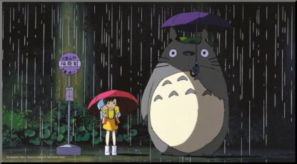 Mein Nachbar Totoro Holzdruck Bus Stop