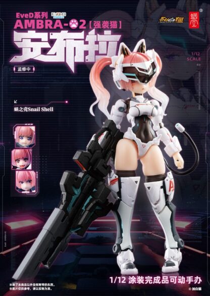 Original Character Actionfigur Kit 1/12 EveD Series AMBRA-02 (Strike Cat) Ambra 13 cm – Bild 11