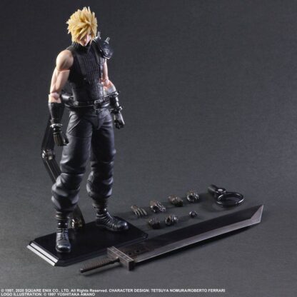 Final Fantasy VII Remake Play Arts Kai Actionfigur Cloud Strife Ver. 2 27 cm – Bild 6