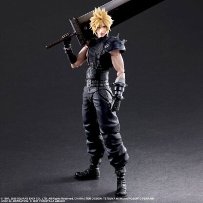 Final Fantasy VII Remake Play Arts Kai Actionfigur Cloud Strife Ver. 2 27 cm – Bild 8