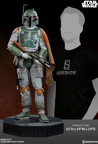 Star Wars Legendary Scale Statue 1/2 Boba Fett 104 cm – Bild 3