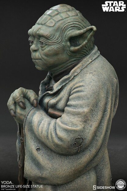 Star Wars Life-Size Bronze Statue Yoda 79 cm – Bild 7