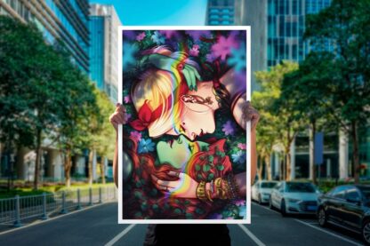 DC Comics Kunstdruck Harley & Ivy 41 x 61 cm - ungerahmt – Bild 2