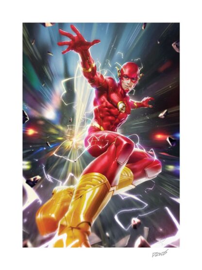 DC Comics Kunstdruck The Flash 46 x 61 cm - ungerahmt