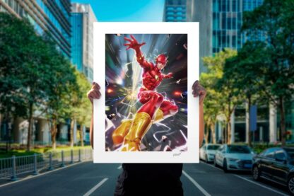 DC Comics Kunstdruck The Flash 46 x 61 cm - ungerahmt – Bild 2