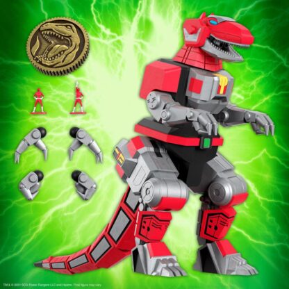 Mighty Morphin Power Rangers Ultimates Actionfigur Tyrannosaurus Dinozord 20 cm – Bild 6