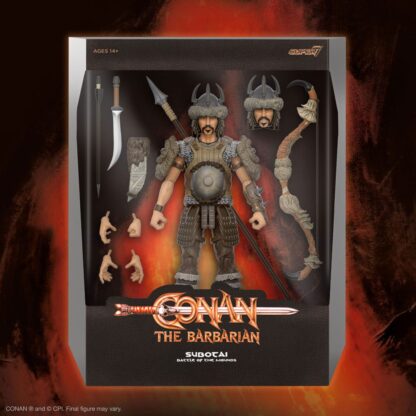 Conan der Barbar Ultimates Actionfigur Subotai (Battle of the  Mounds) 18 cm – Bild 2