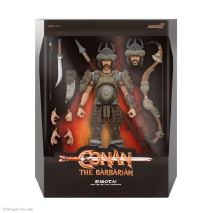 Conan der Barbar Ultimates Actionfigur Subotai (Battle of the  Mounds) 18 cm – Bild 3