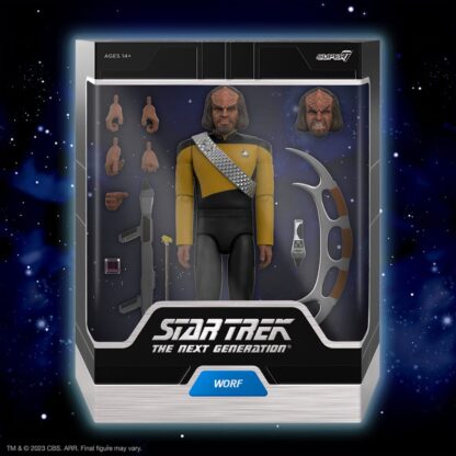 Star Trek: The Next Generation Ultimates Actionfigur Worf 18 cm – Bild 2