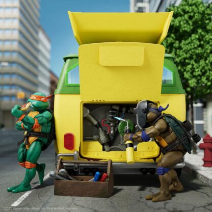 Teenage Mutant Ninja Turtles Ultimates Fahrzeug Party Wagon 51 x 35 cm – Bild 8