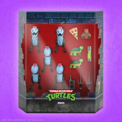 Teenage Mutant Ninja Turtles Ultimates Actionfiguren 5er-Pack Mousers 8 cm – Bild 3