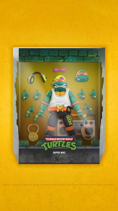 Teenage Mutant Ninja Turtles Ultimates Actionfigur Rappin' Mike 18 cm – Bild 3