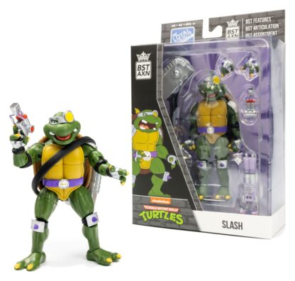 Teenage Mutant Ninja Turtles BST AXN Actionfigur Slash 13 cm – Bild 4