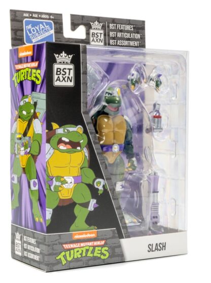 Teenage Mutant Ninja Turtles BST AXN Actionfigur Slash 13 cm – Bild 5