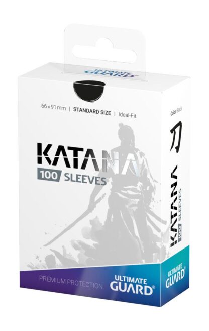 Ultimate Guard Katana Sleeves Standardgröße Schwarz (100) – Bild 4