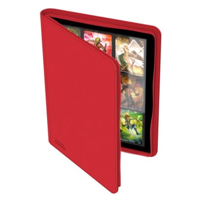 Ultimate Guard Zipfolio 360 - 18-Pocket XenoSkin Rot – Bild 6