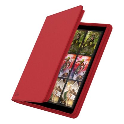 Ultimate Guard Zipfolio 480 - 24-Pocket XenoSkin (Quadrow) - Rot – Bild 2