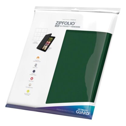 Ultimate Guard Zipfolio 480 - 24-Pocket XenoSkin (Quadrow) - Grün – Bild 9