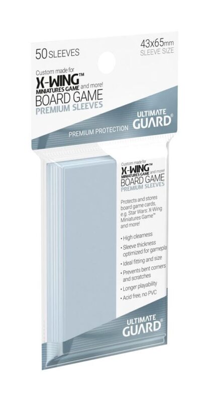 Ultimate Guard Premium Soft Sleeves für Brettspielkarten X-Wing™ Miniatures Game (50) – Bild 2