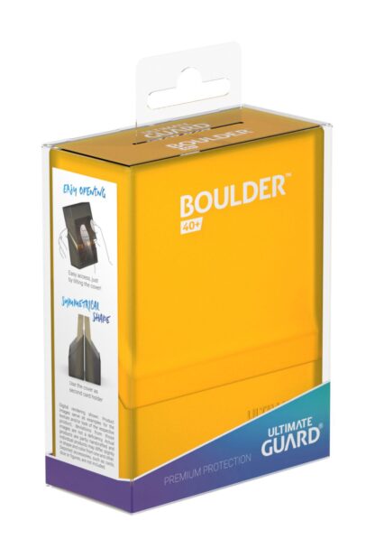 Ultimate Guard Boulder Deck Case 40+ Standardgröße Amber – Bild 7