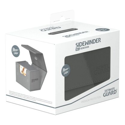 Ultimate Guard Sidewinder 80+ XenoSkin Monocolor Grau – Bild 6