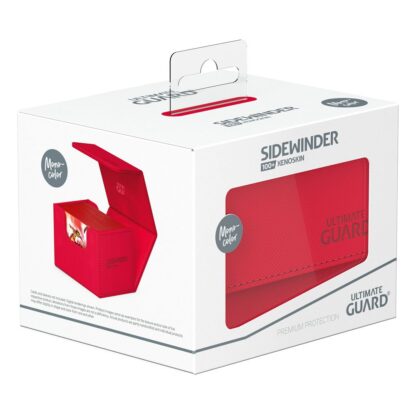 Ultimate Guard Sidewinder 100+ XenoSkin Monocolor Rot – Bild 6