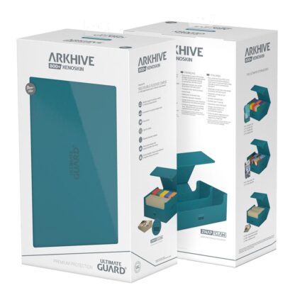 Ultimate Guard Arkhive 800+ XenoSkin Monocolor Petrolblau – Bild 18