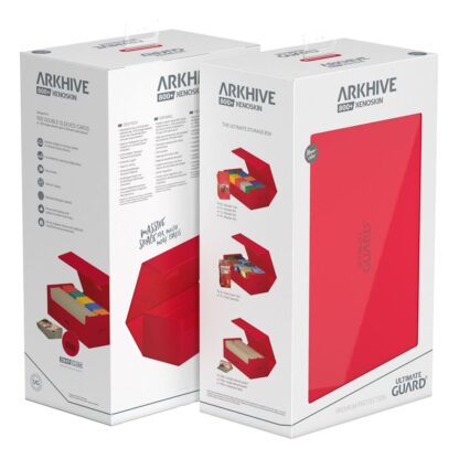 Ultimate Guard Arkhive 800+ XenoSkin Monocolor Rot – Bild 17