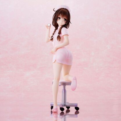 To Love-Ru Darkness Statue PVC Mikan Yuki Nurse Cos 25 cm – Bild 11