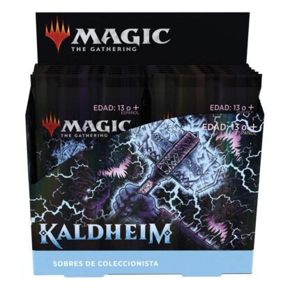 Magic the Gathering Kaldheim Sammler Booster Display (12) spanisch – Bild 2