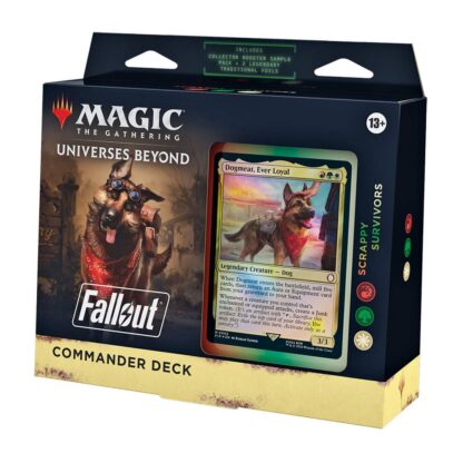 Magic the Gathering Universes Beyond: Fallout Commander-Decks Display (4) englisch – Bild 7