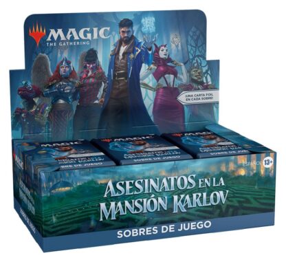 Magic the Gathering Asesinatos en la mansión Karlov Play-Booster Display (36) spanisch