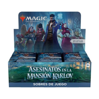 Magic the Gathering Asesinatos en la mansión Karlov Play-Booster Display (36) spanisch – Bild 5