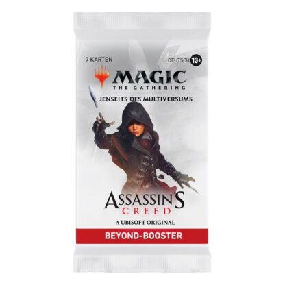 Magic the Gathering Jenseits des Multiversums: Assassin's Creed Beyond-Booster Display (24) deutsch – Bild 5