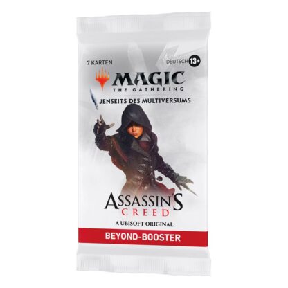 Magic the Gathering Jenseits des Multiversums: Assassin's Creed Beyond-Booster Display (24) deutsch – Bild 6