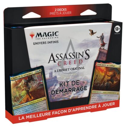 Magic the Gathering Univers infinis : Assassin's Creed Einsteigerpaket 2024 Display (12) französisch