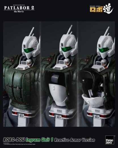 Patlabor 2: The Movie Robo-Dou Actionfigur Ingram Unit 1 Reactive Armor Version 23 cm – Bild 12